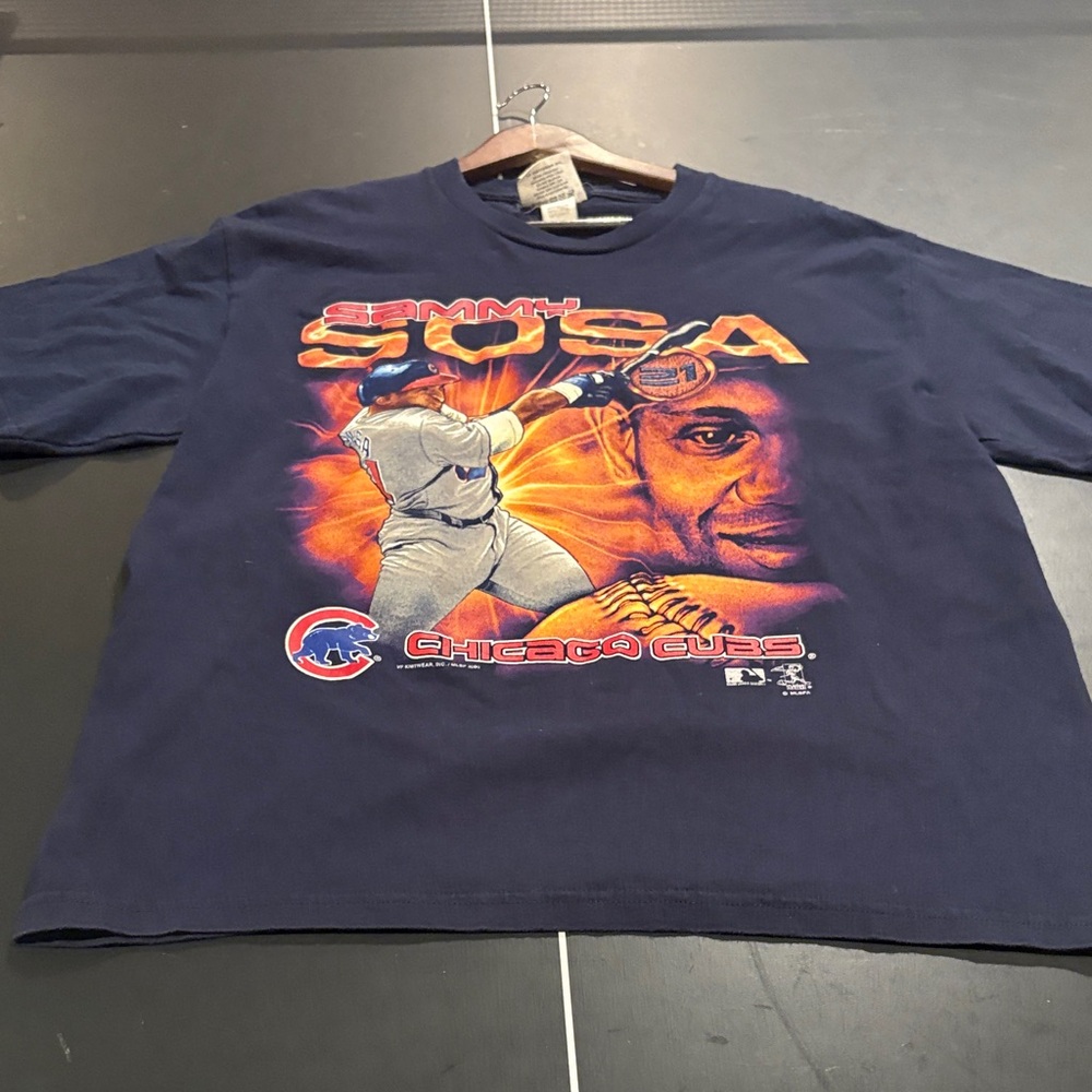 Sammy Sosa Chicago Cubs Lee Sport Coin 2000 Vintage MLB Size L